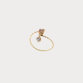 14K Gold Butterfly Ring Women BlackSugar - Fine Modern Chic Jewelry that Celebrities Wear